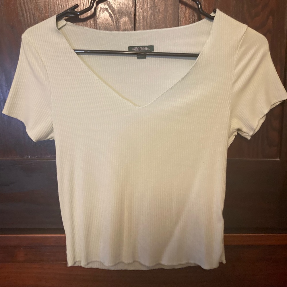 womens mint green cropped t shirt